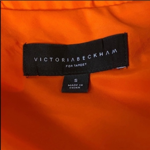 Victoria Beckham one shoulder scallop trim dress S - Picture 8 of 12